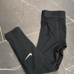 Nike Boys Black Leggings